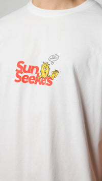 CAMISETA SUN SEEKERS BLANCA