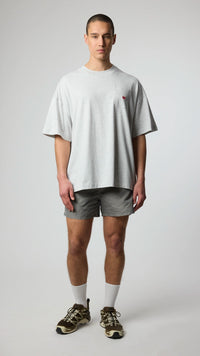 CAMISETA HEART POCKET LIGHT GREY MELANGE