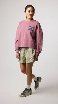 SUDADERA MUJER CLASSIC BERRY