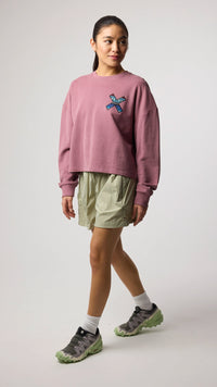 SUDADERA MUJER CLASSIC BERRY