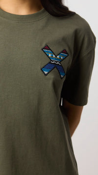 CAMISETA MUJER CLASSIC CAQUI