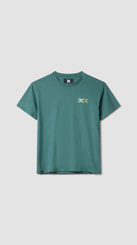 AMAZON GREEN BLOCK TEE