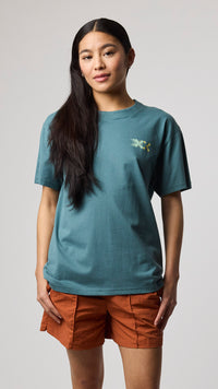 AMAZON GREEN BLOCK TEE