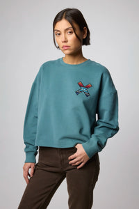 AMAZON GREEN CLASSIC WOMAN CREW