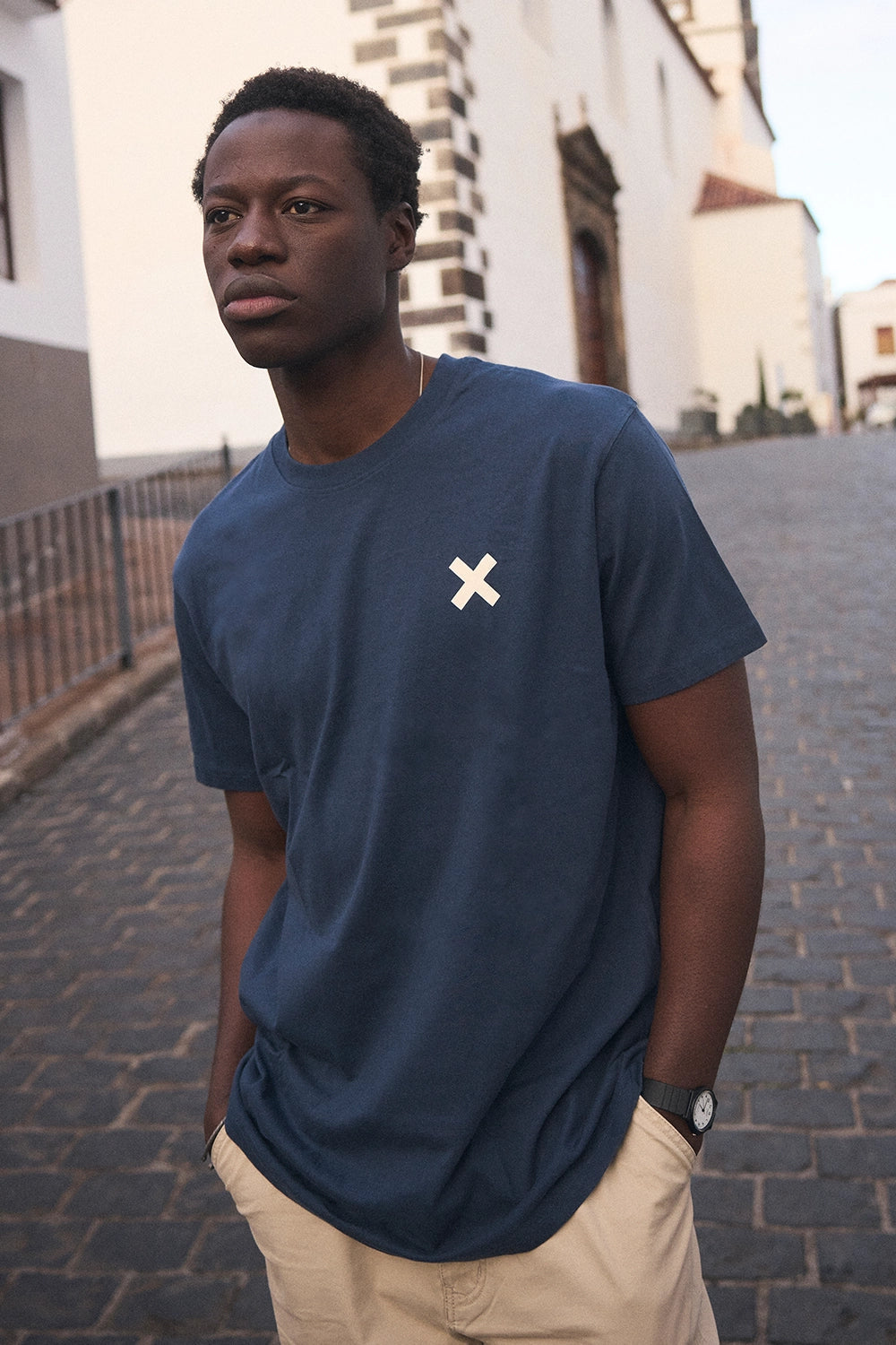 NAVY AMSTERDAM TEE