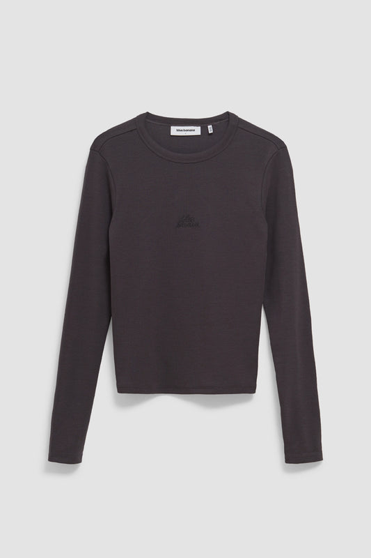 ANTHRACITE SIGNATURE WOMAN LS TEE