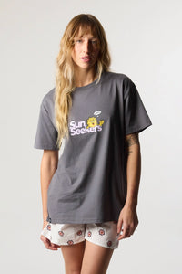 CAMISETA SUN SEEKERS ASH