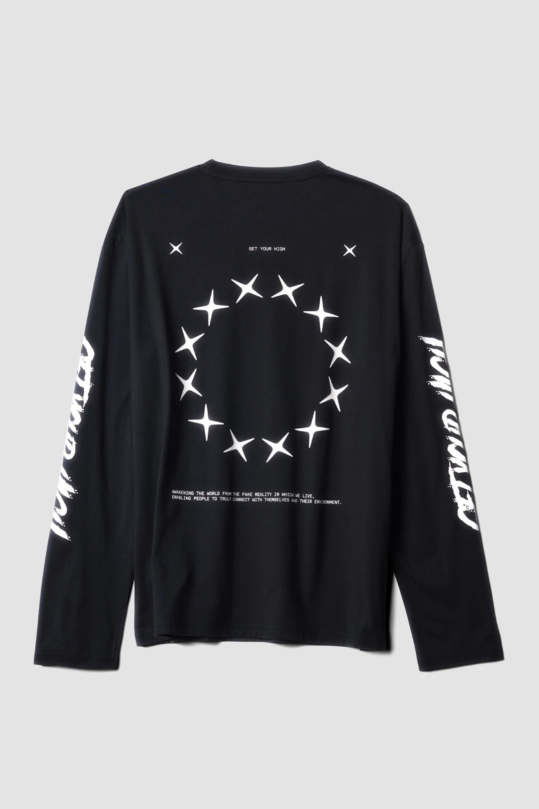 BLACK CLUB LS TEE