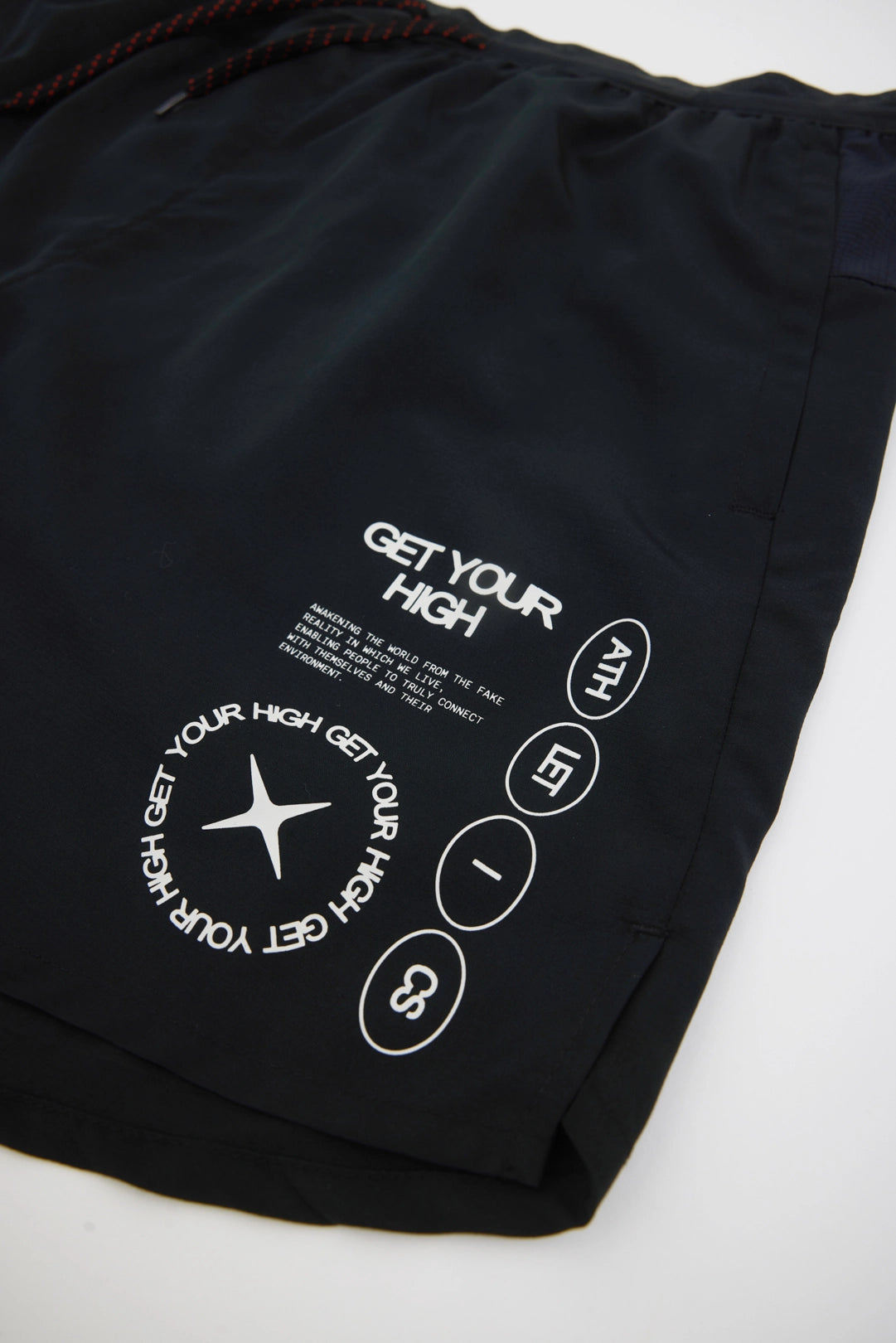 BLACK FAST SHORTS