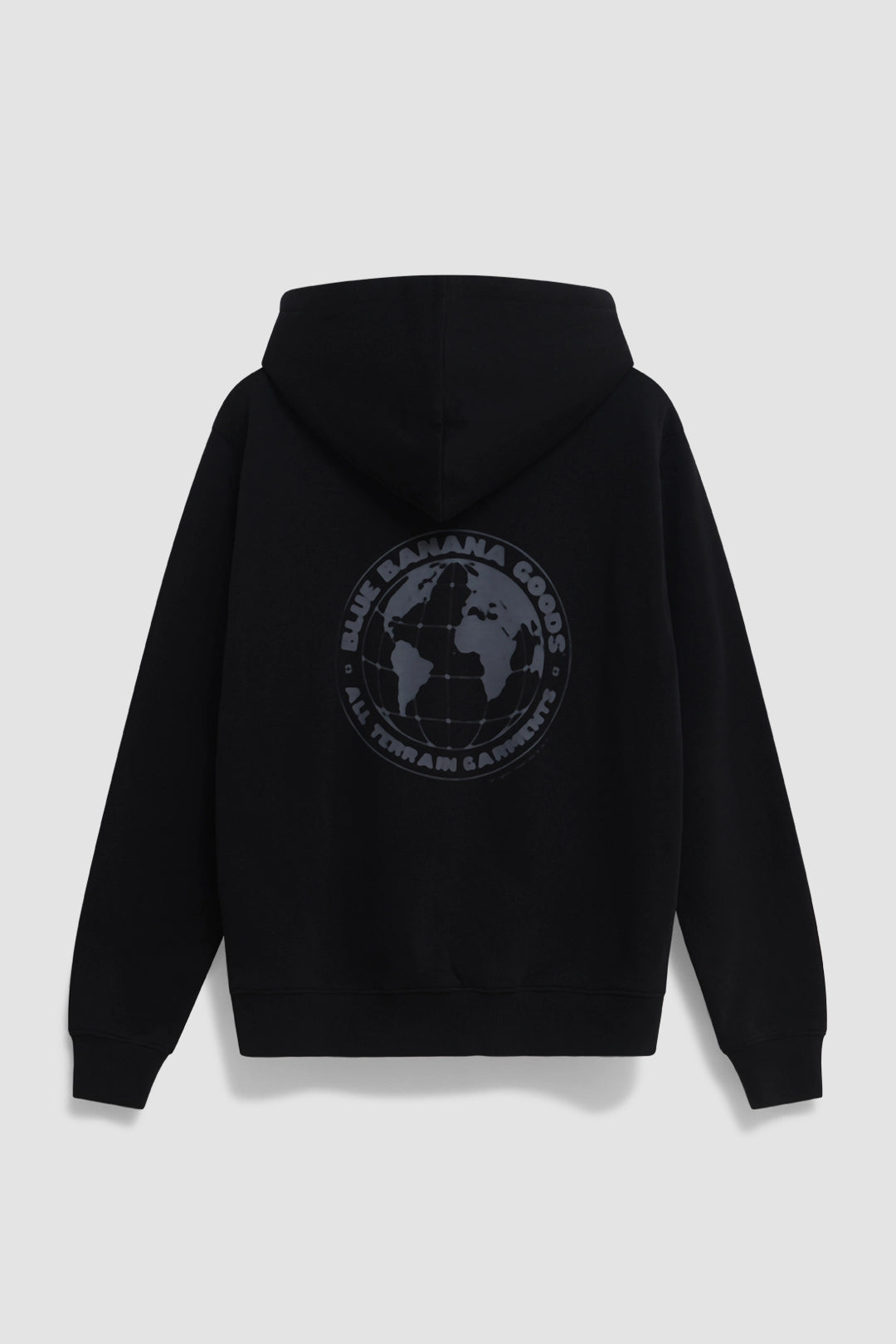BLACK GLOBAL HOODIE