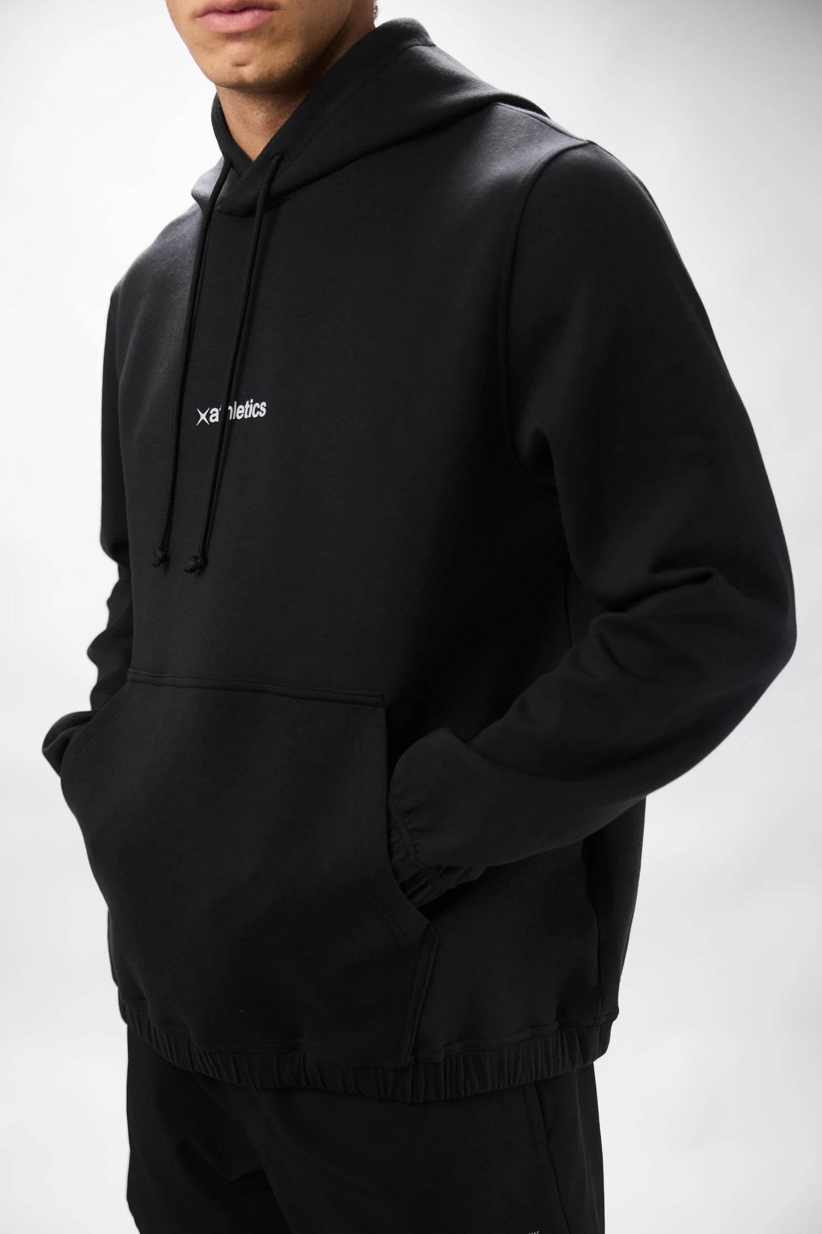 BLACK TRAIN HOODIE