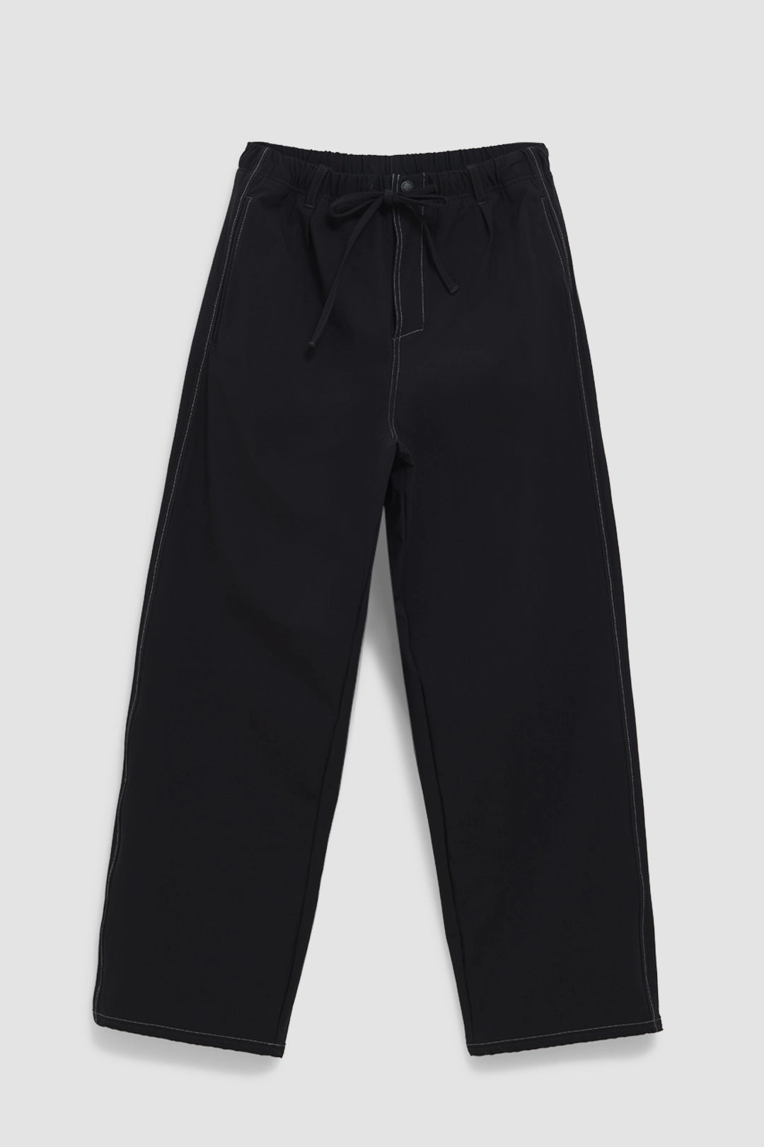 BLACK HIGH STRAIGHT PANT