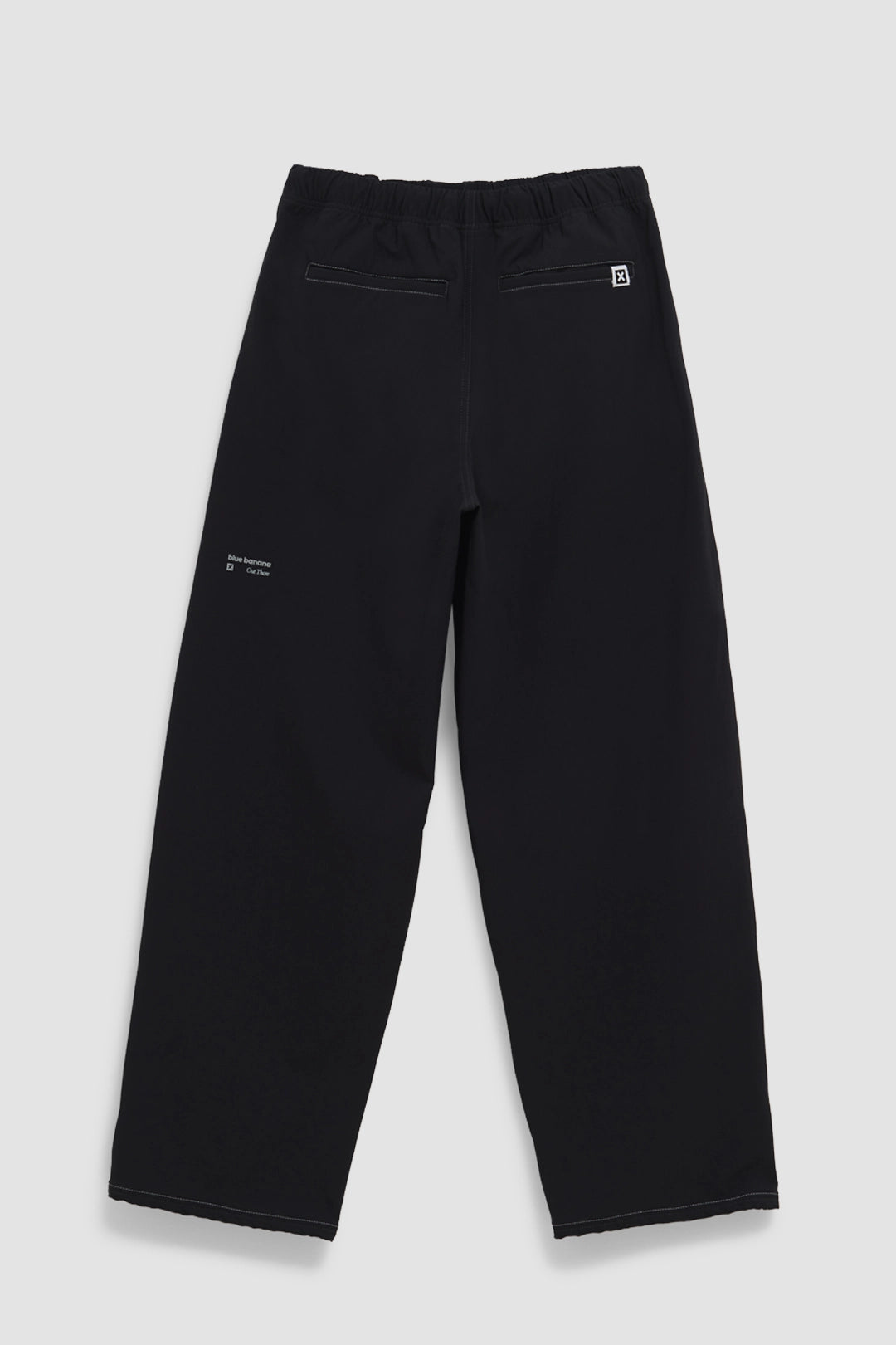 BLACK HIGH STRAIGHT PANT