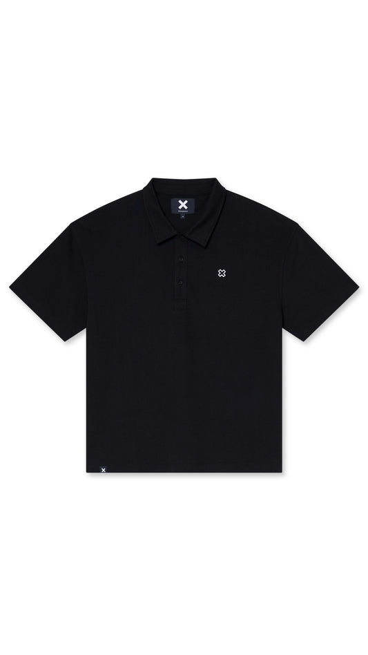 BLACK PATCH POLO