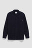 INDIGO BLUE WAFFLE OVERSHIRT