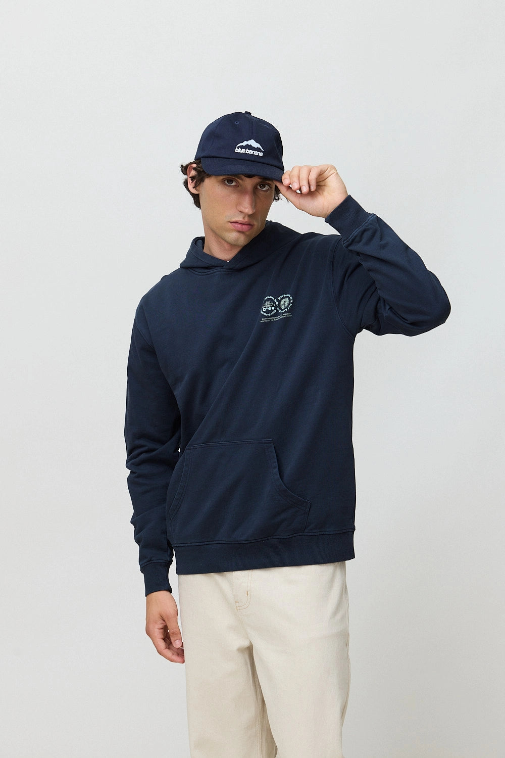 NAVY MOUNTAIN CAP