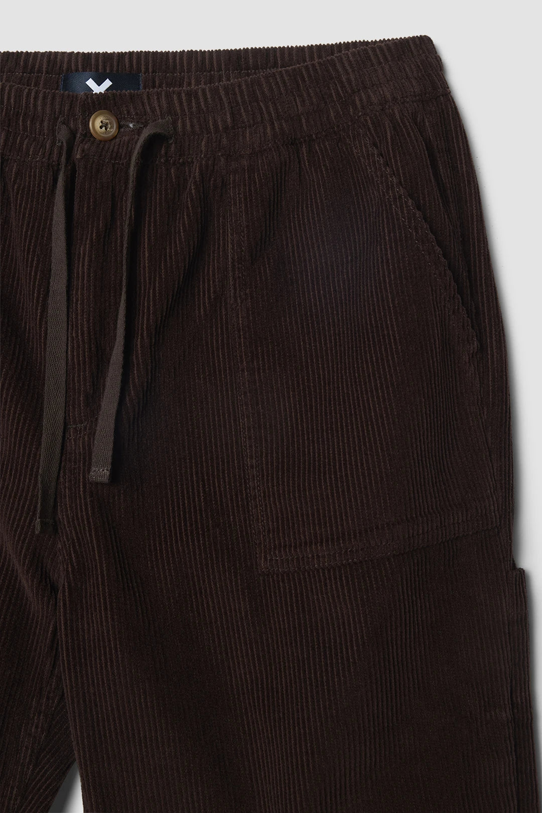BROWN CHECK STRAIGHT PANT