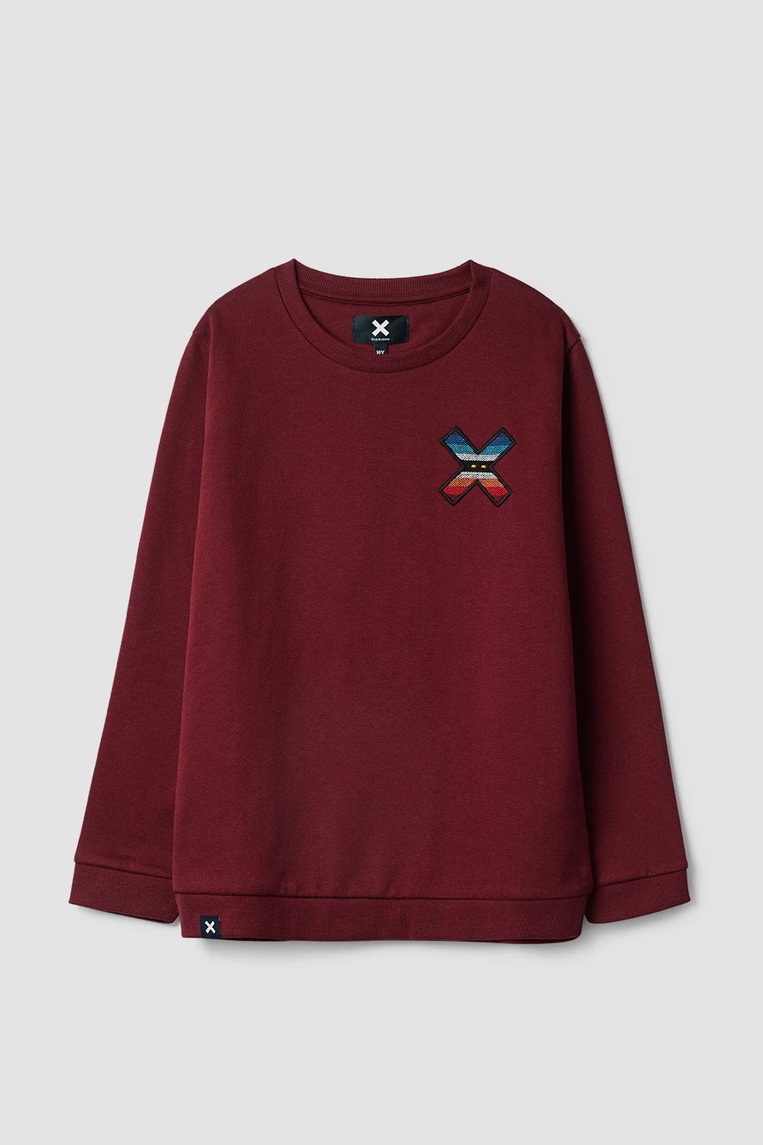 BURGUNDY CLASSIC KIDS CREW