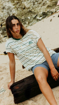 CREAM MILLER TEE