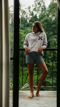 SUDADERA CON CAPUCHA CLASSIC LIGHT LILAC