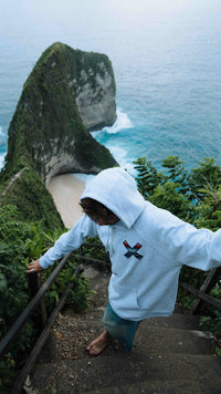 LIGHT GREY MELANGE CLASSIC HOODIE