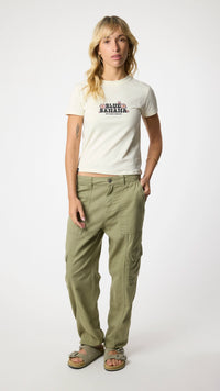 CREAM HARDY WOMAN TEE