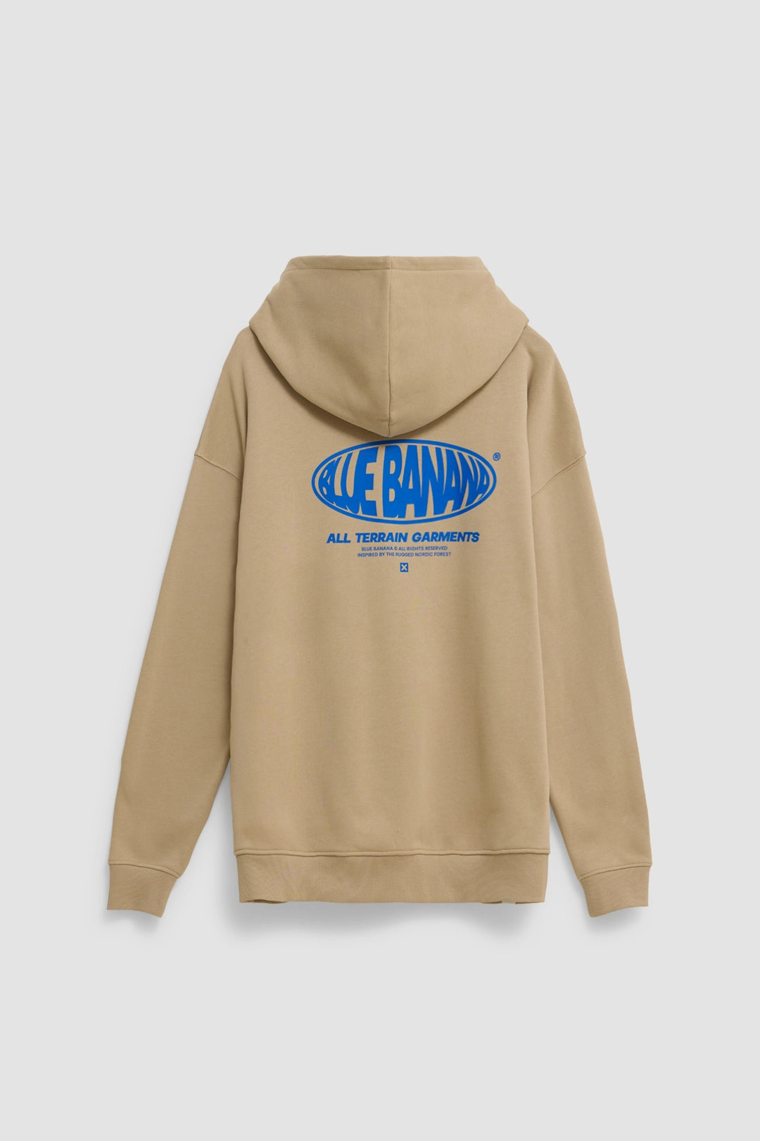 CAMEL OVAL HOODIE