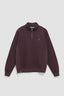 CHERRY LOGO HALF ZIP CREW