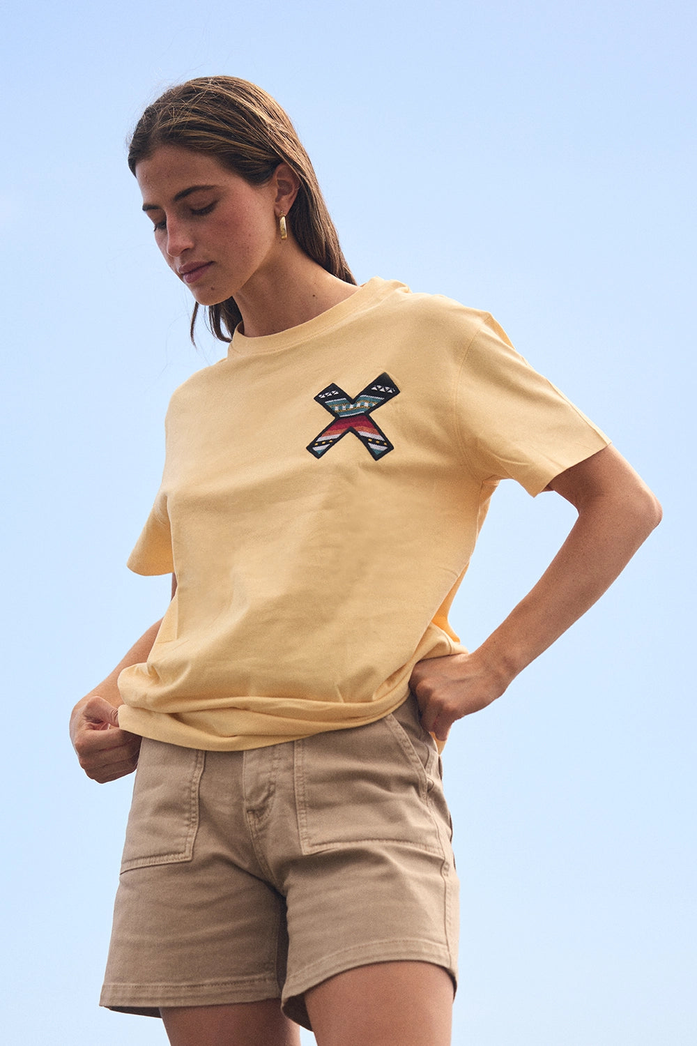 LIGHT YELLOW CLASSIC TEE