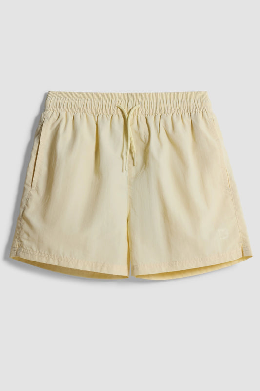 LIGHT YELLOW CORE KIDS SWIMMING TRUNKS