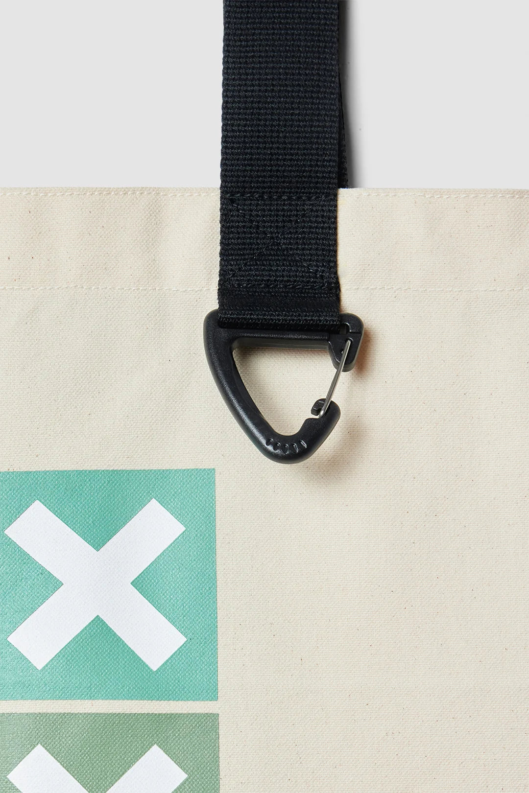 CREAM SQUARE TOTE BAG