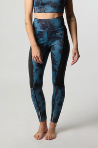 DARK BLUE ACTIVE WOMAN LEGGINGS