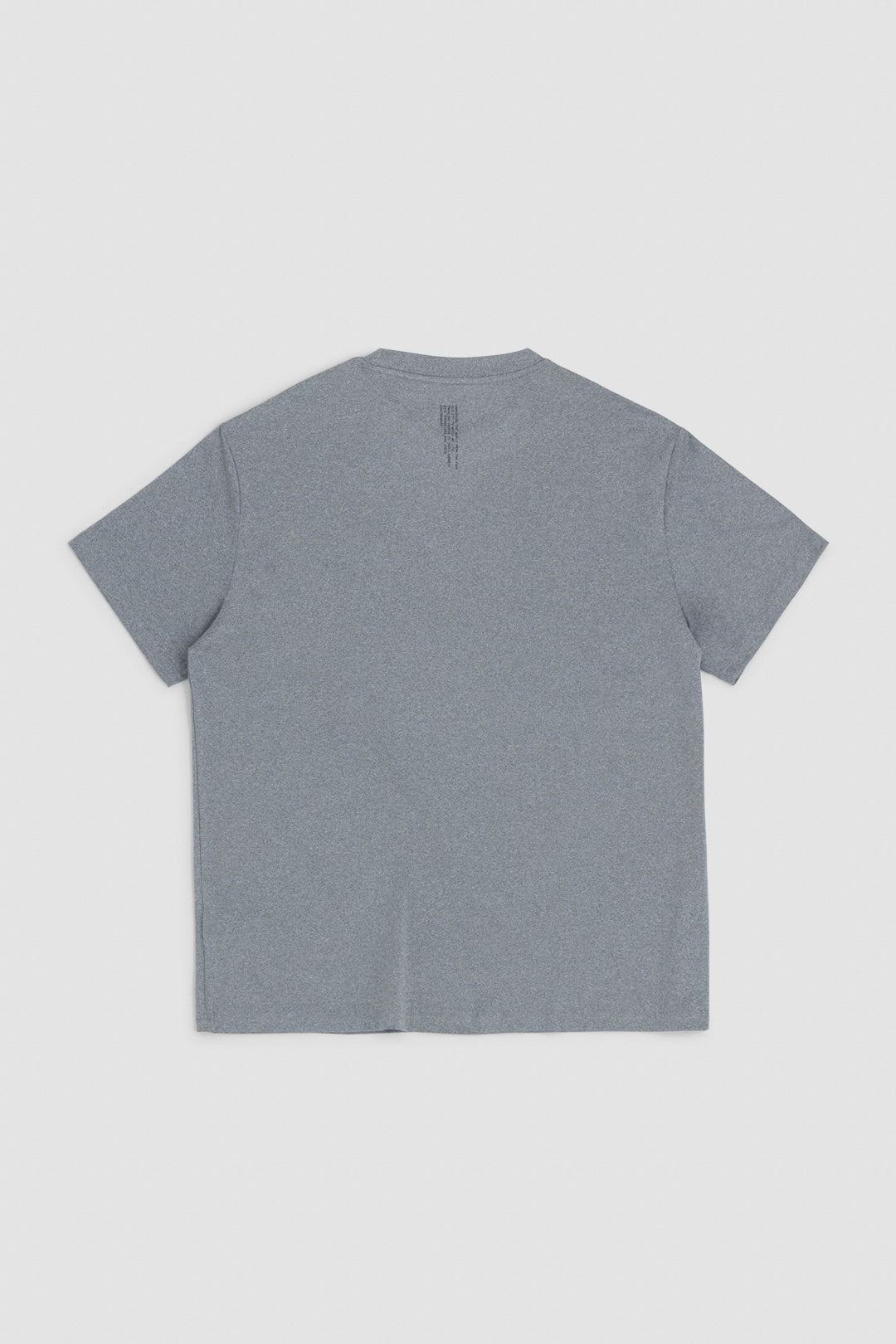 DARK GREY MELANGE TRAIN TEE