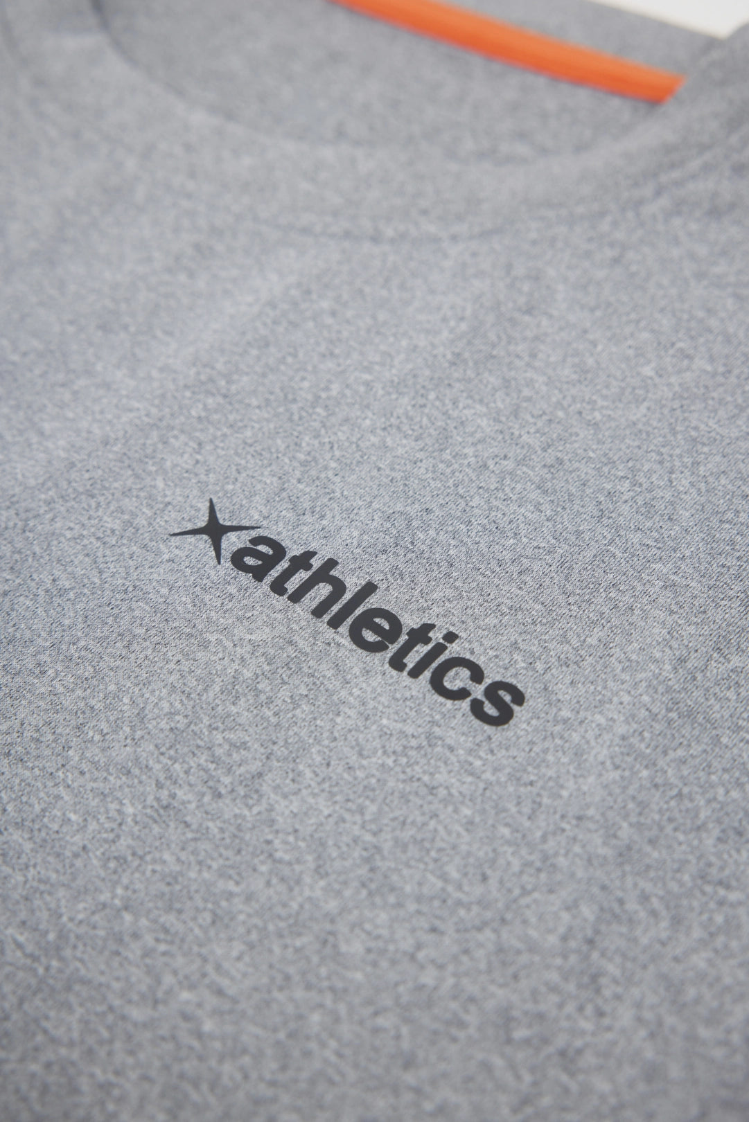 DARK GREY MELANGE TRAIN TEE