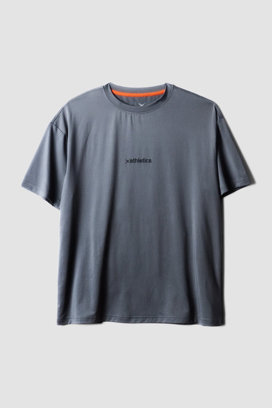 DARK GREY TRAIN TEE