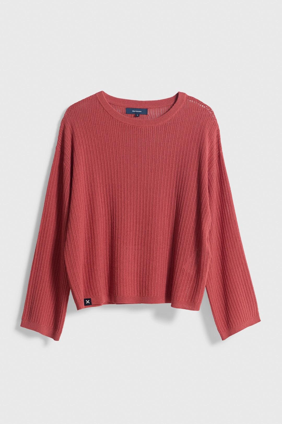 WINE ECHO WOMAN KNITTED SWEATER