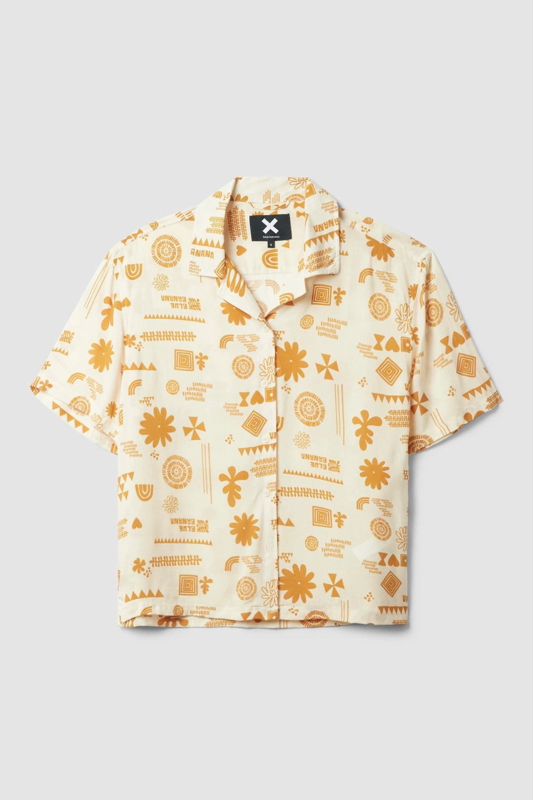 ECRU TILE WOMAN SS SHIRT