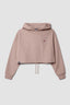 PEACH HEART WOMAN HOODIE