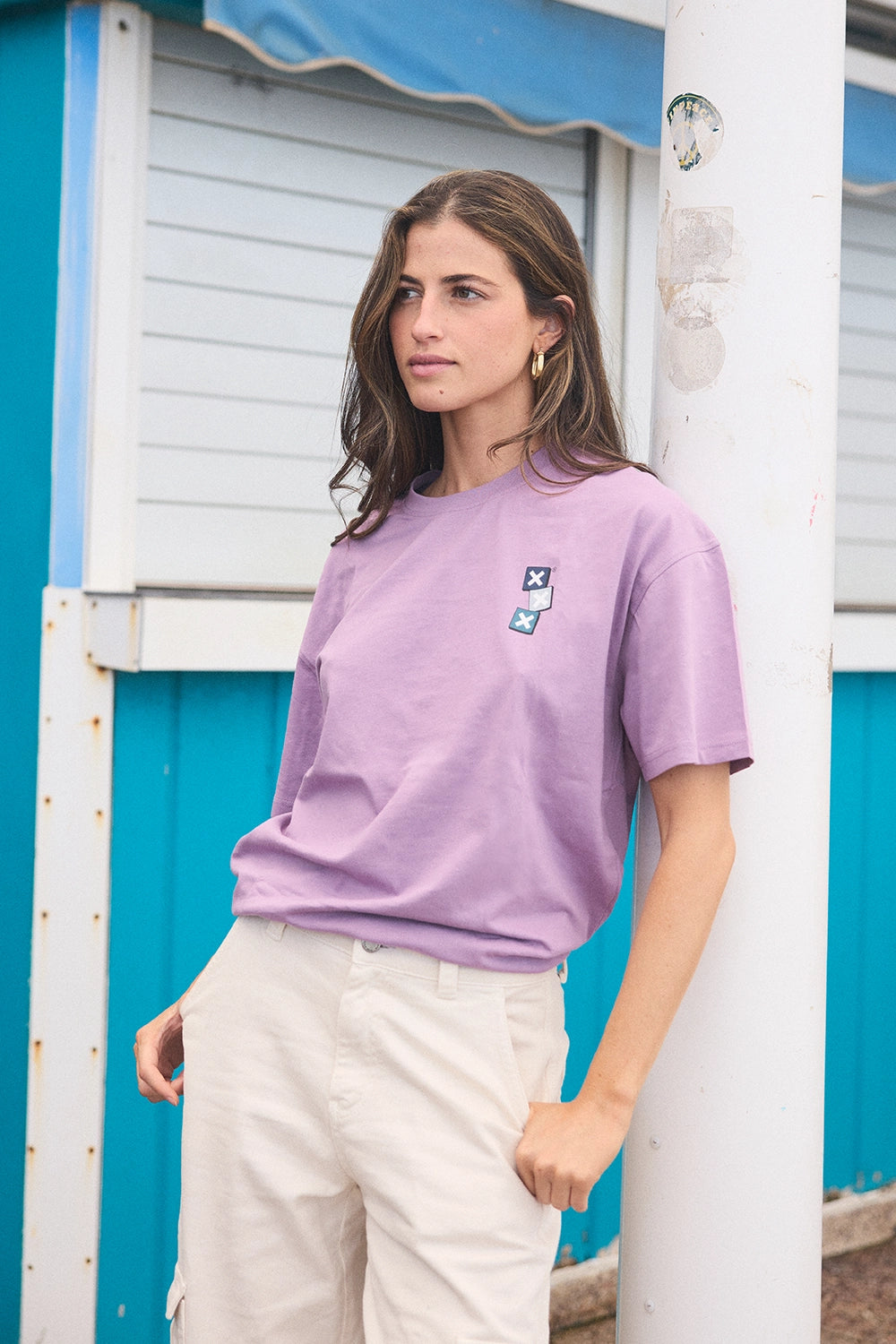 LIGHT PURPLE GOODS TEE