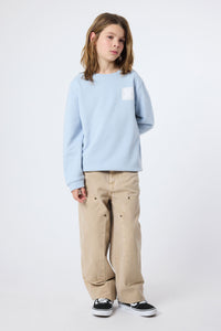 SUDADERA KIDS NATURE ICE BLUE