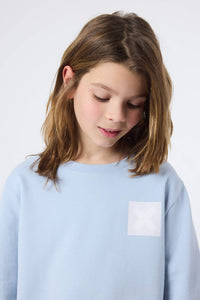 SUDADERA KIDS NATURE ICE BLUE