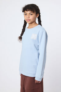 SUDADERA KIDS NATURE ICE BLUE