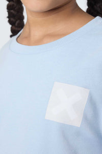 SUDADERA KIDS NATURE ICE BLUE