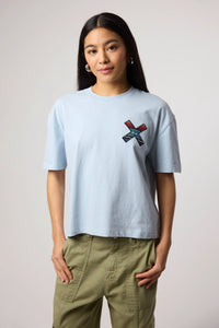 ICE BLUE CLASSIC WOMAN TEE