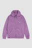 LIGHT PURPLE ICONIC FULL ZIP HOODIE