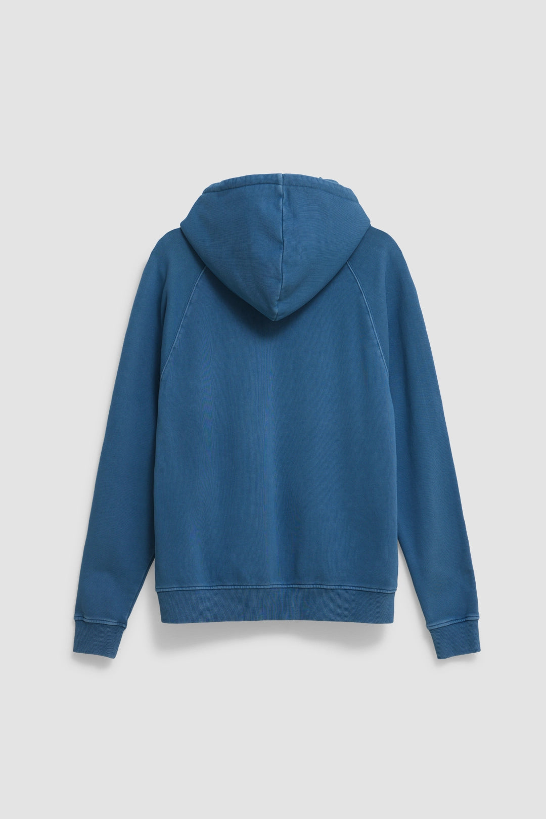 INDIGO BLUE ICONIC FULL ZIP HOODIE