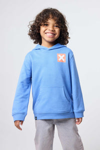 SUDADERA CON CAPUCHA KIDS NATURE JAY BLUE