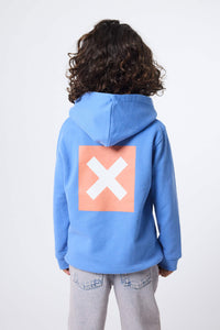 SUDADERA CON CAPUCHA KIDS NATURE JAY BLUE