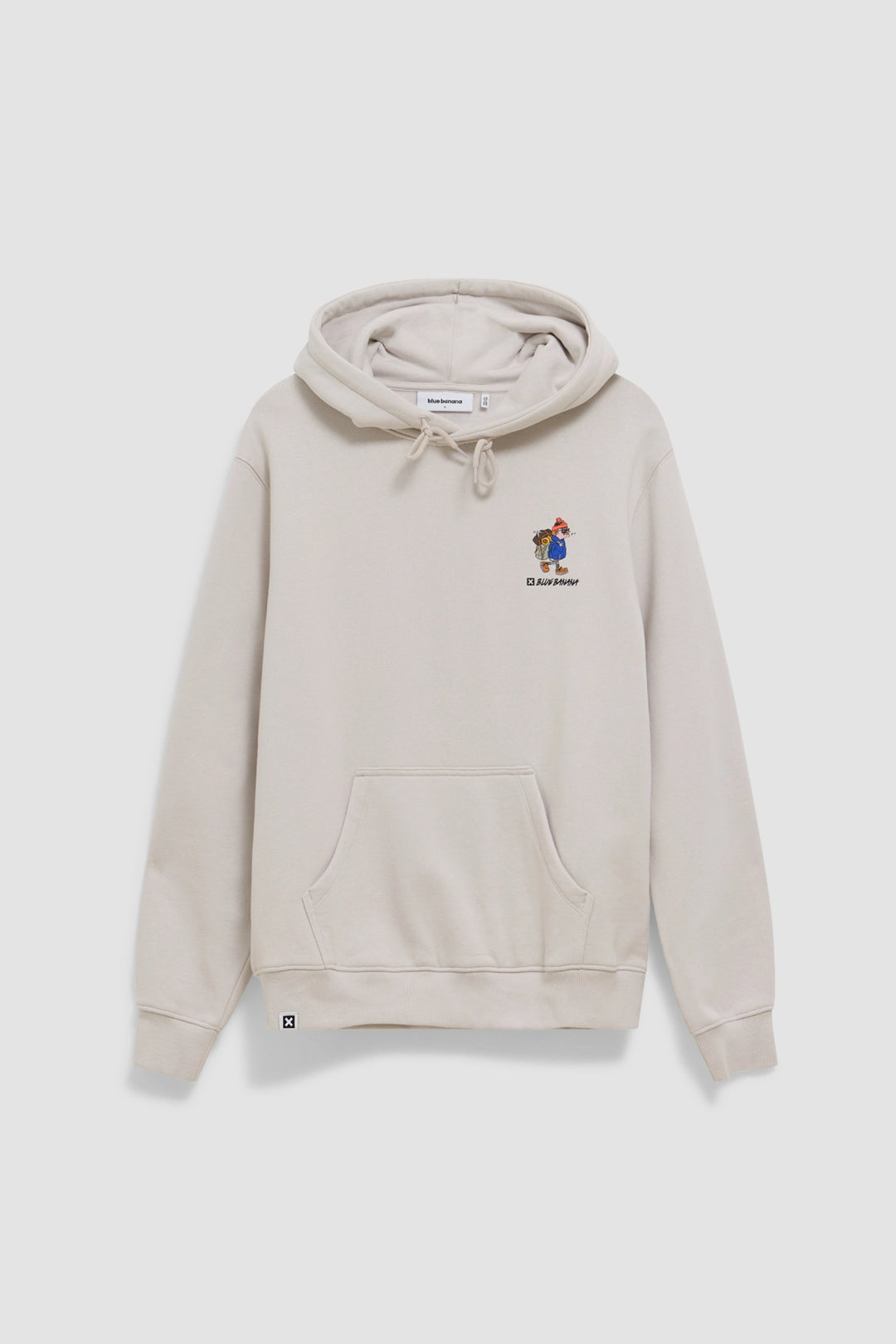 LIGHT GREY HIKER HOODIE