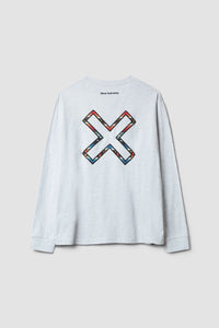 CAMISETA MANGA LARGA KARMA LIGHT GREY MELANGE